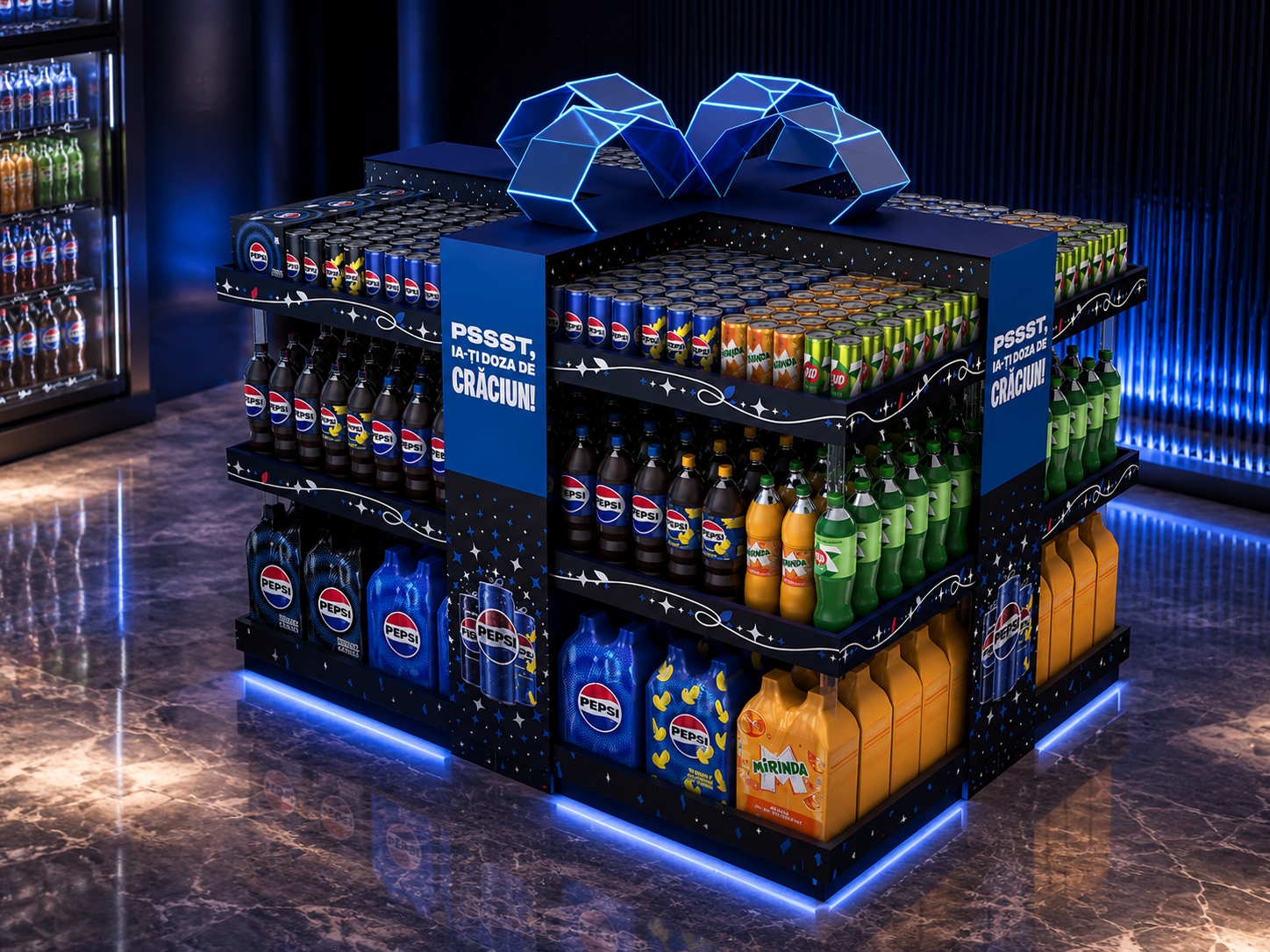 Pepsi Christmas island